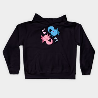 Axolotl Axolotls Kids Hoodie